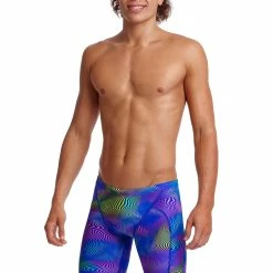 Funky Trunks Mens Training Jammers - Screen Time