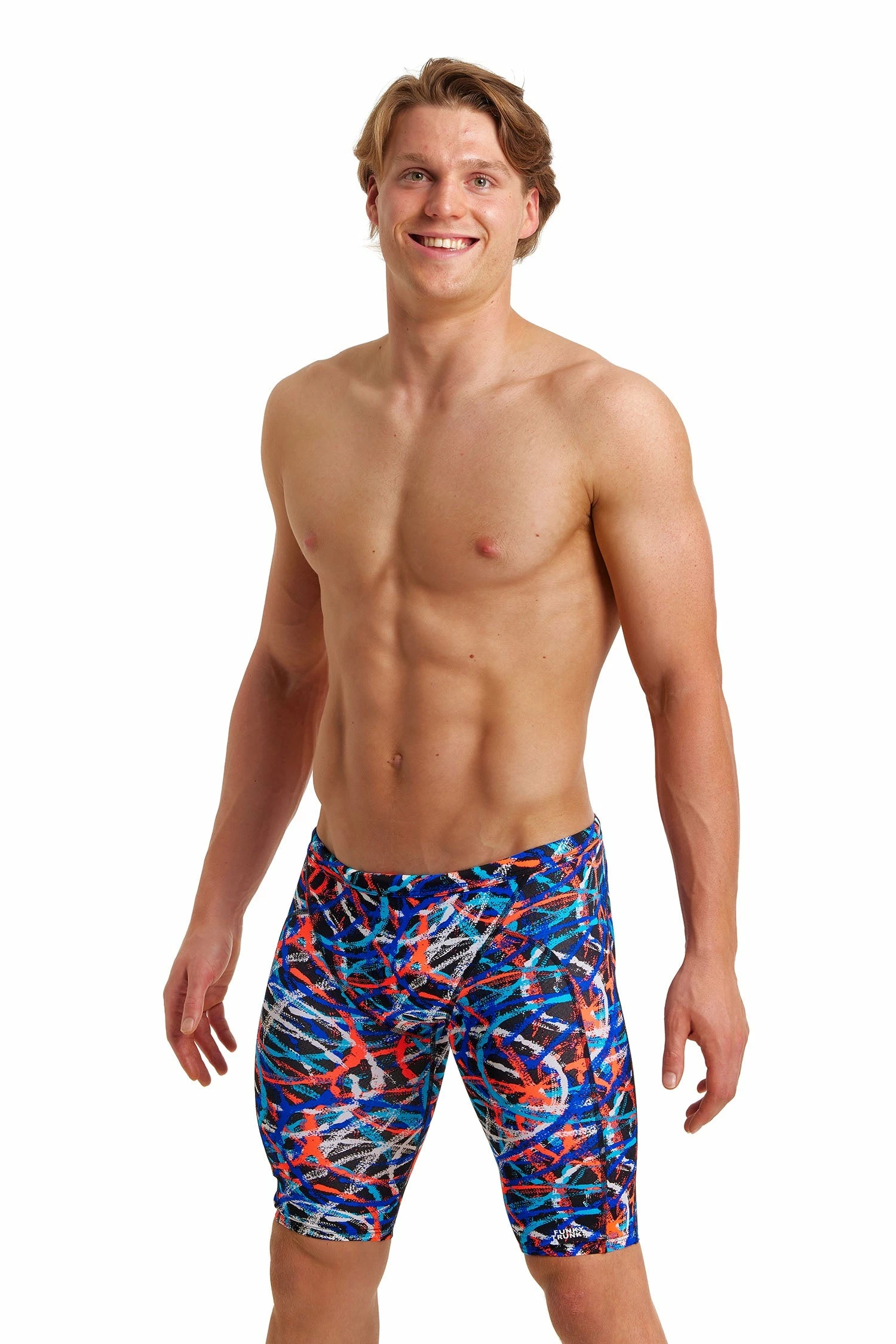 Funky Trunks Mens Training Jammers - Spin Doctor 3 Funky Trunks Mens Training Jammers - Spin Doctor