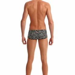 Funky Trunks Mens Eco Classic Trunks - Zebra Crossing 10 Funky Trunks Mens Eco Classic Trunks - Zebra Crossing -arena || FUNKITA || Funky Trunks Sales Store FTS001M ZEBRA CROSSING 02