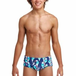 Funky Trunks Boys Sidewinder Trunks - Pengoo Parade