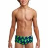Funky Trunks Boys Sidewinder Trunks - Prickly Pete -arena || FUNKITA || Funky Trunks Sales Store FTS010B PRICKLY PETE 01