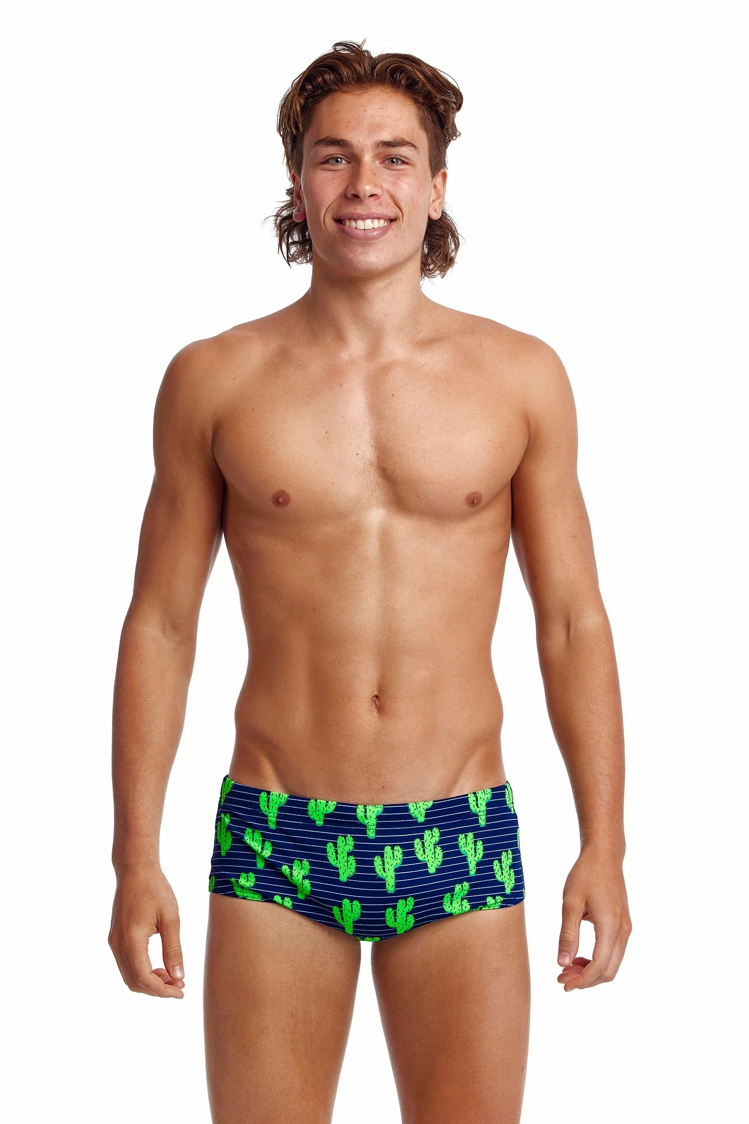 Funky Trunks Mens Sidewinder Trunks - Prickly Pete 3 Funky Trunks Mens Sidewinder Trunks - Prickly Pete