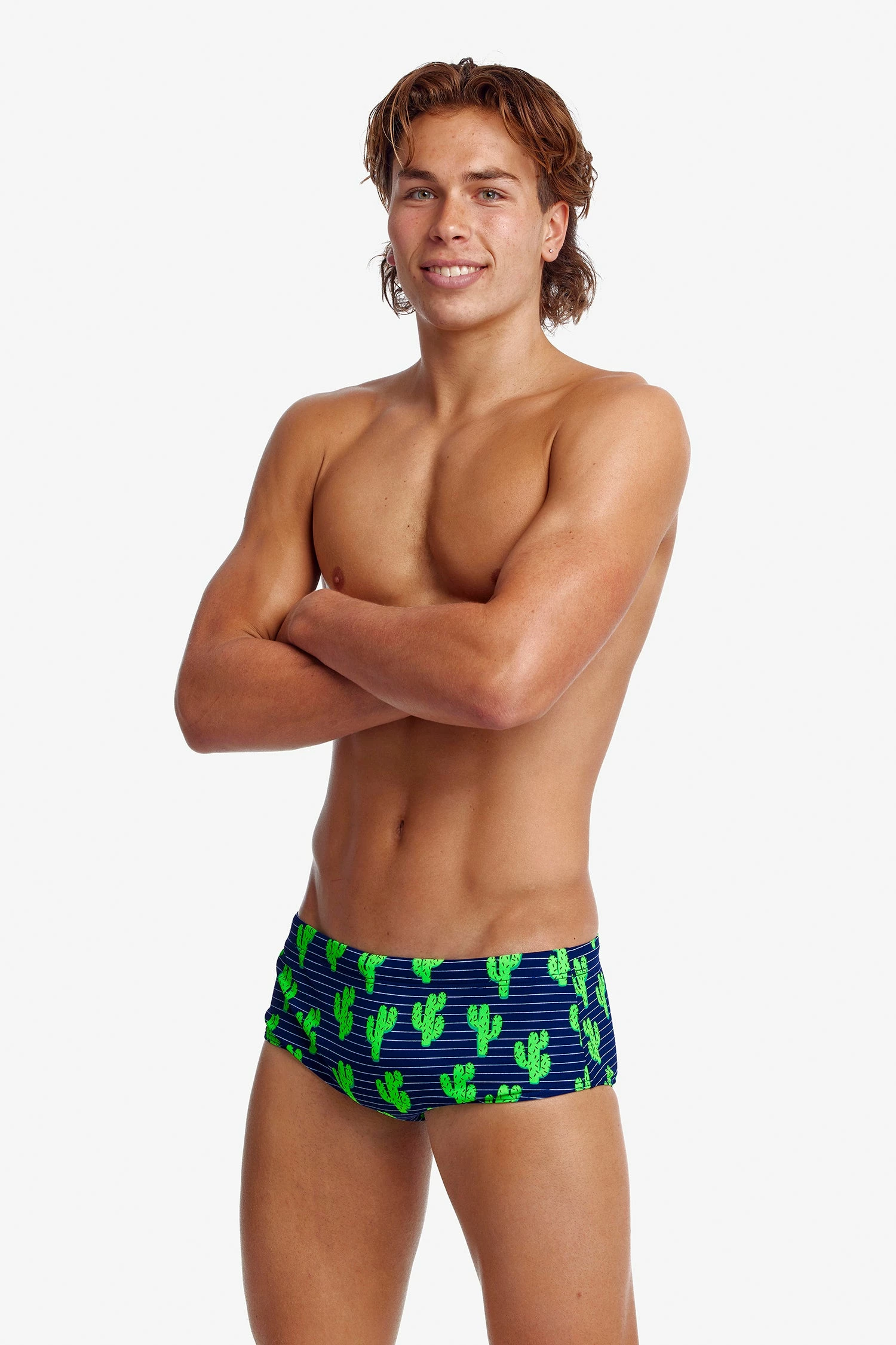Funky Trunks Mens Sidewinder Trunks - Prickly Pete 5 Funky Trunks Mens Sidewinder Trunks - Prickly Pete - Image 3