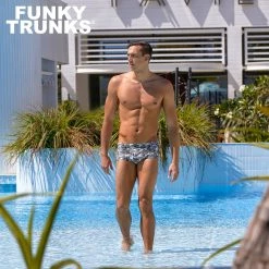 Funky Trunks Mens Eco Classic Trunks - Zebra Crossing 12 Funky Trunks Mens Eco Classic Trunks - Zebra Crossing -arena || FUNKITA || Funky Trunks Sales Store FUNKY TRUNKS D1 2020 014