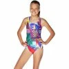 Speedo Girls Leaderback One Piece - Endless Summer -arena || FUNKITA || Funky Trunks Sales Store Girls Leaderback One Piece Lifestyle Endless Summer
