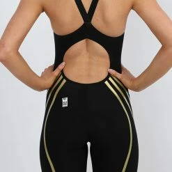 Wingskin Bullet Female - Black/Gold 7 Wingskin Bullet Female - Black/Gold -arena || FUNKITA || Funky Trunks Sales Store Gold Bullet back 90023