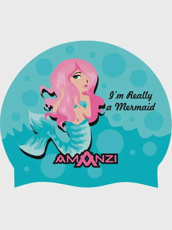 Amanzi Mermaid Swim Cap 3 Amanzi Mermaid Swim Cap