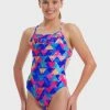 Amanzi Womens Tie Back One Piece - Spectrum -arena || FUNKITA || Funky Trunks Sales Store amanzi tie back one piece womens spectrum am19237 1