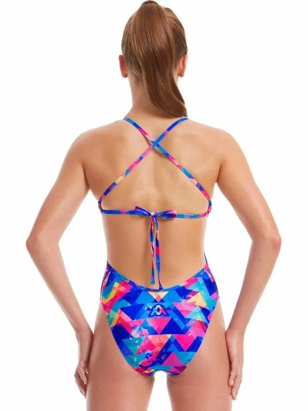 Amanzi Womens Tie Back One Piece - Spectrum 4 Amanzi Womens Tie Back One Piece - Spectrum - Image 2
