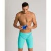Arena Mens Powerskin ST Jammer - Aquamarine 1 Arena Mens Powerskin ST Jammer - Aquamarine -arena || FUNKITA || Funky Trunks Sales Store arena powerski st 20 jammers aquamarine front 01 2a900 681