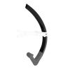 AQUA SPHERE Aquasphere Focus Snorkel (Small Fit) - Black Grey