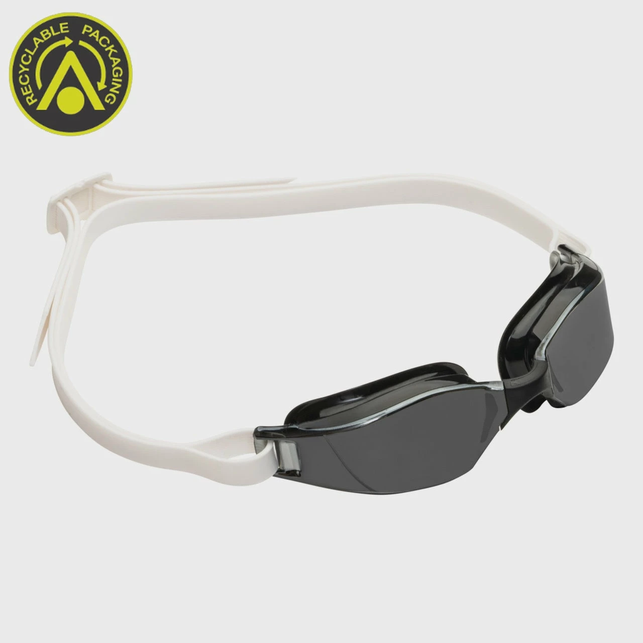 AQUA SPHERE Aquasphere Xceed Goggles - Smoke Lens Black White 3 AQUA SPHERE Aquasphere Xceed Goggles - Smoke Lens Black White